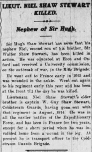 Walter Guy Shaw Stewart