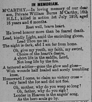William Burns McCarthy