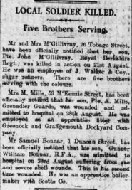 John Ferguson McGilvray/ McGillivray