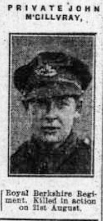 John Ferguson McGilvray/ McGillivray