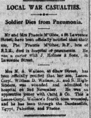 Francis McGhee(Fusiliers)