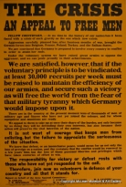 An Appeal to Free Men