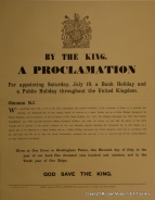 Bank Holiday 1919