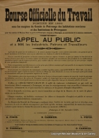 Appel au Public