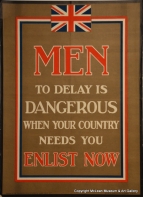 Men to delay is dangerous