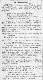 John Armour(2nd Argylls)