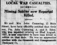 John Cumming (Argylls)