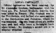 Robert Graham(Argylls)