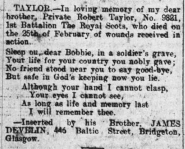 Robert Taylor - Royal Scots