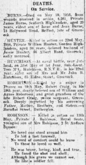 James Robinson (Royal Scots)