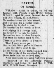 Hugh McCloy Wilson