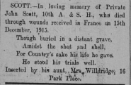 John Scott (10th Argylls)