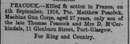Matthew Peacock