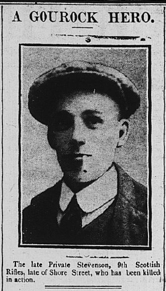 Robert Stevenson(Cameronians)
