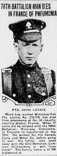 John McNiven Leckie