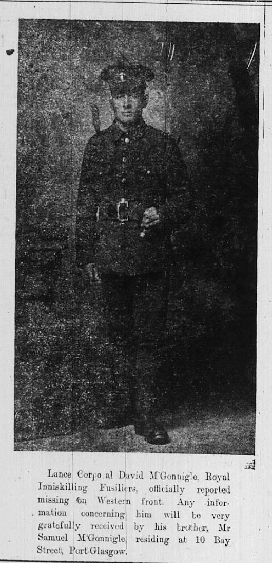 David McGonigle/ McGonnigle