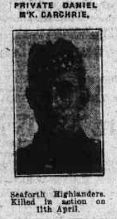 Daniel McK Carchrie