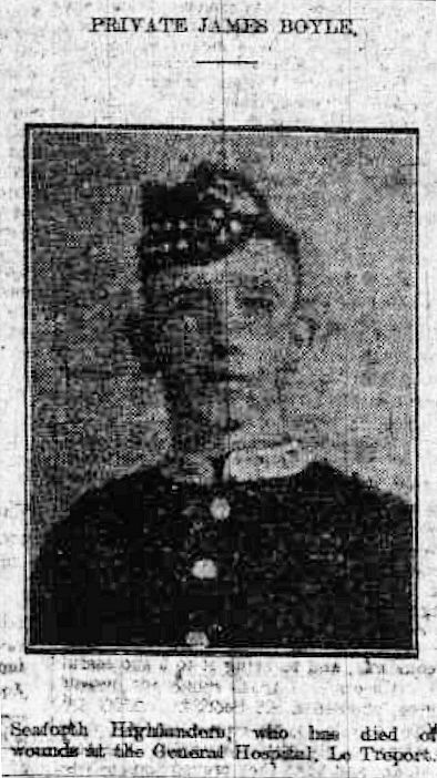 James Boyle (Seaforths)