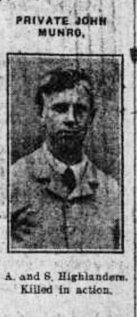 John Munro(Argylls)