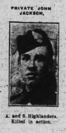 John Jackson(Argylls)