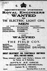 Royal Engineers – Renfrewshire Fortress